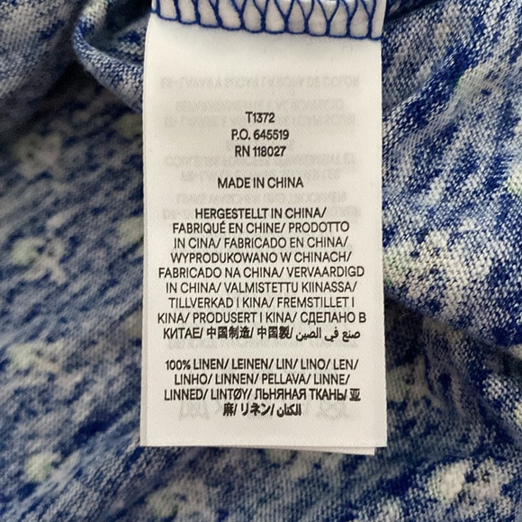 Linen tee - Picture 5 of 6